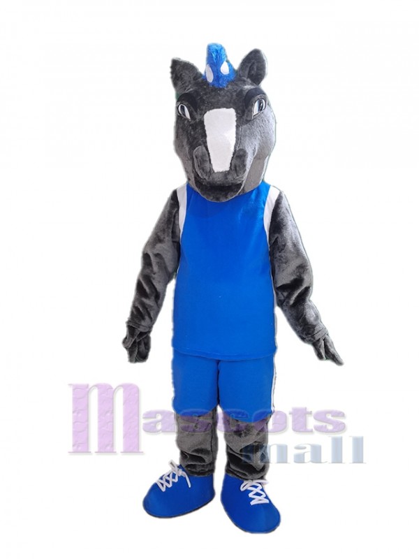 Mustang Horse mascot costume