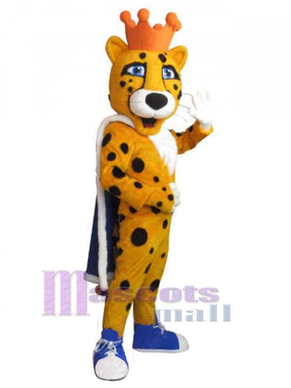 Cheetah mascot costume
