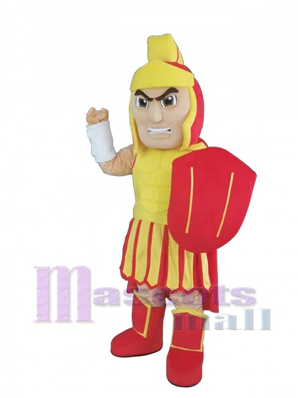 Spartan mascot costume