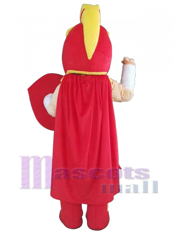 Spartan mascot costume