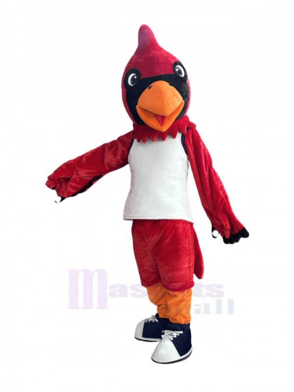Cardinal Bird mascot costume