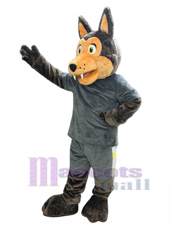 Coyote mascot costume