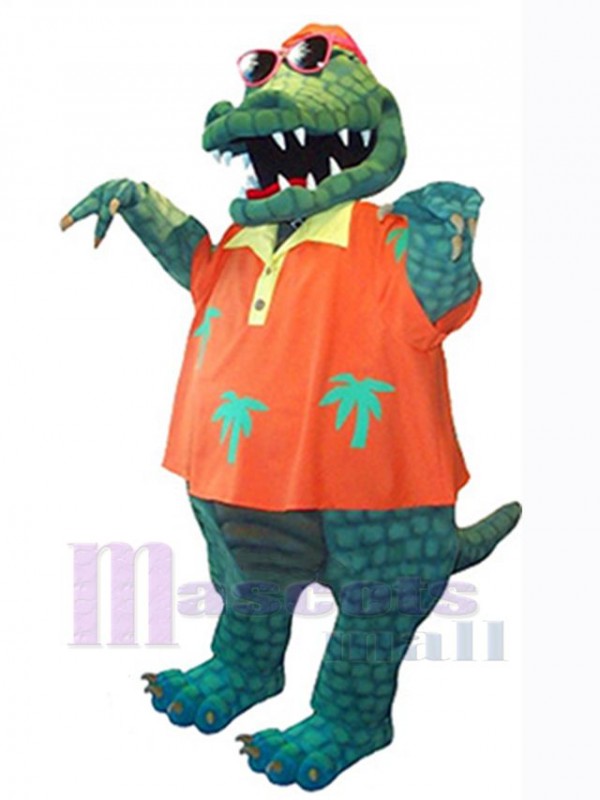 Crocodile mascot costume