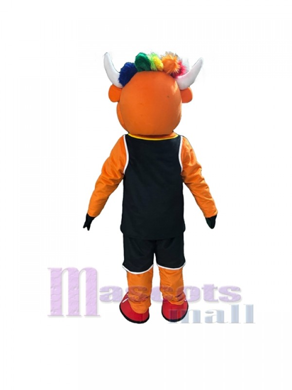Bull mascot costume