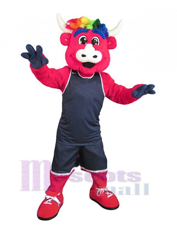 Bull mascot costume