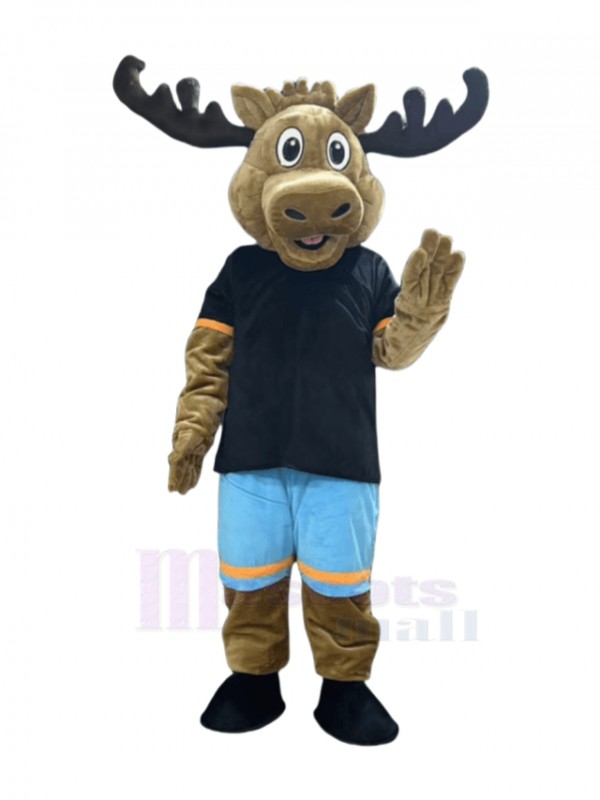 Moose mascot costume