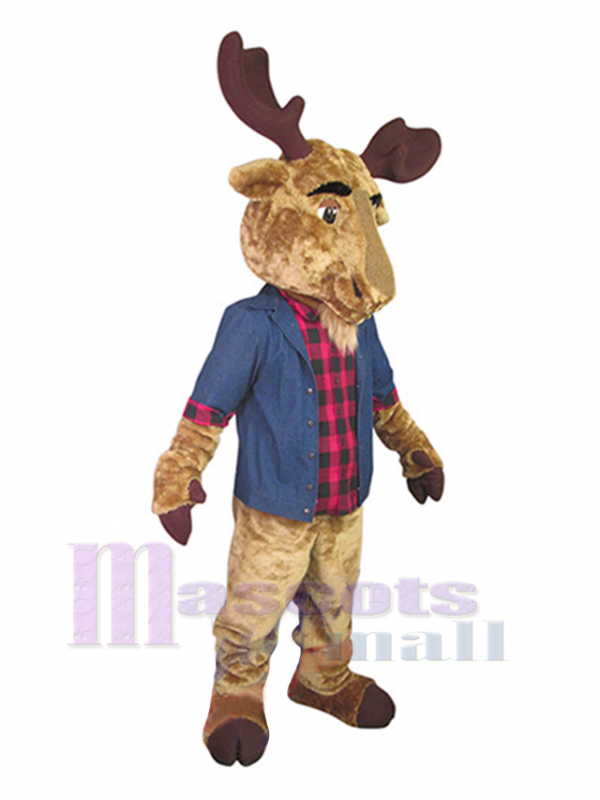 Moose mascot costume
