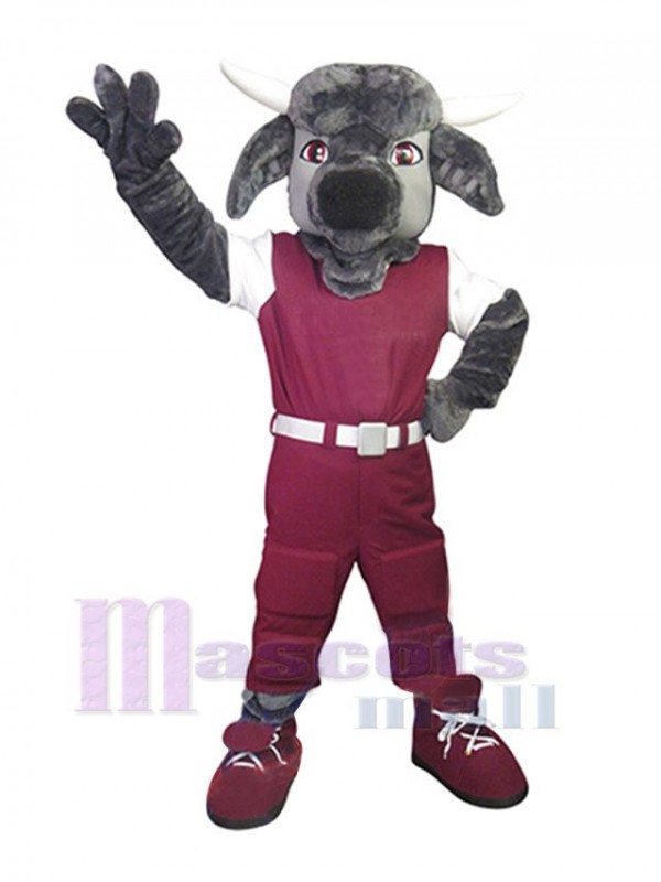Bull mascot costume