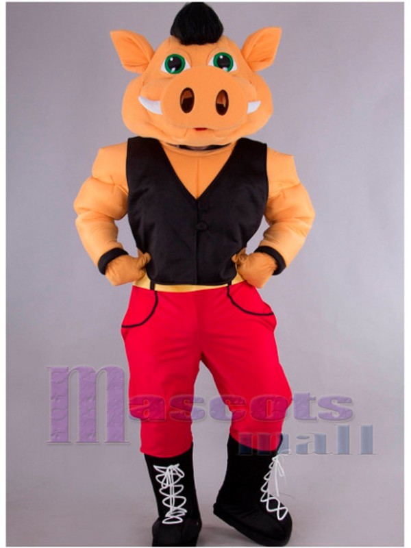 Pig mascot costume