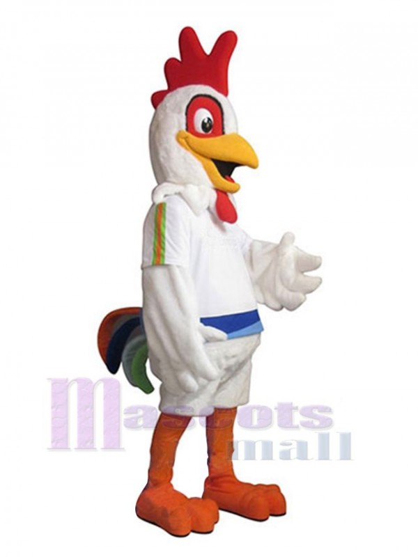 Rooster mascot costume