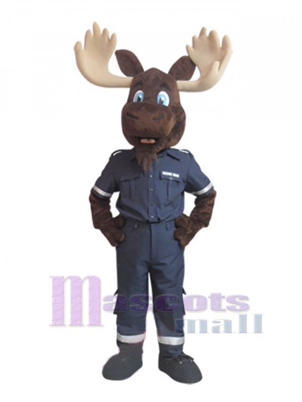Moose mascot costume