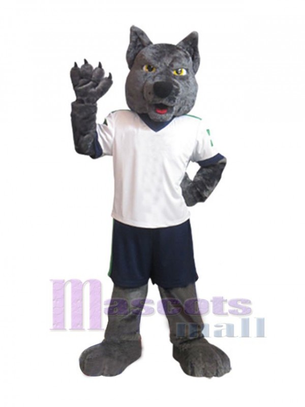 Wolf mascot costume