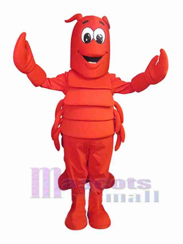 Lobster mascot costume