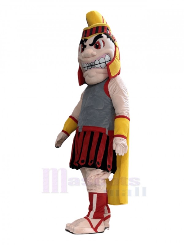 Spartan mascot costume