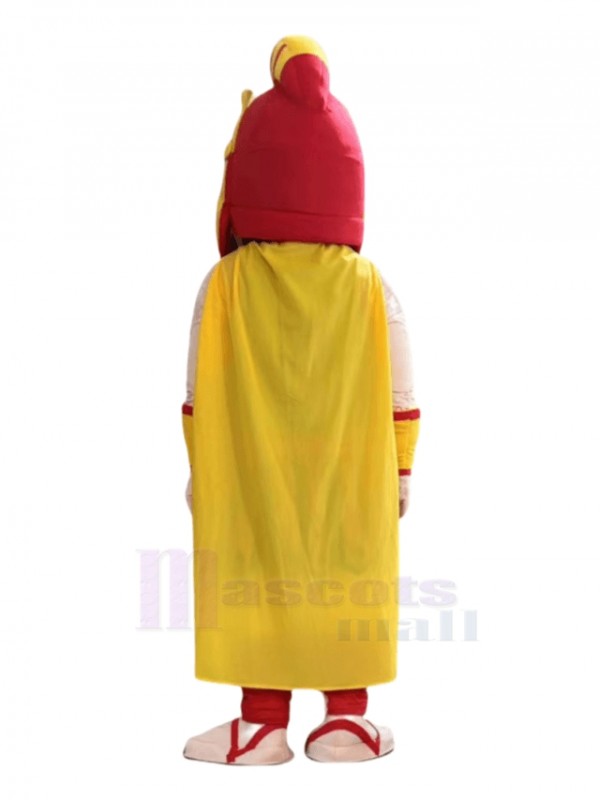 Spartan mascot costume