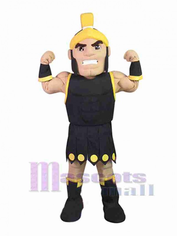 Spartan mascot costume