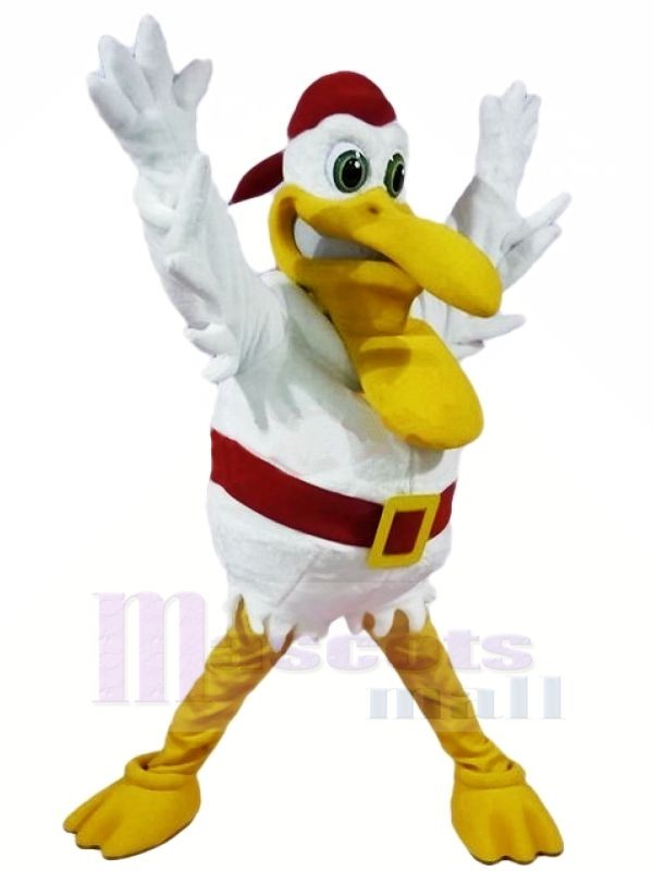 Strong Pelican Mascot Costume Adult	
