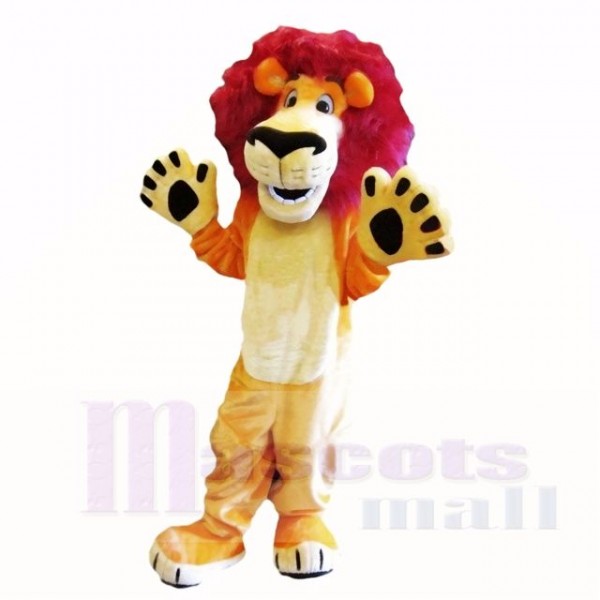 Friendly Lightweight Animal Lion Mascot Costumes Cartoon