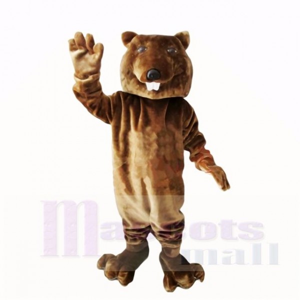 Friendly Brown Lightweight Beaver Mascot Costumes Cheap