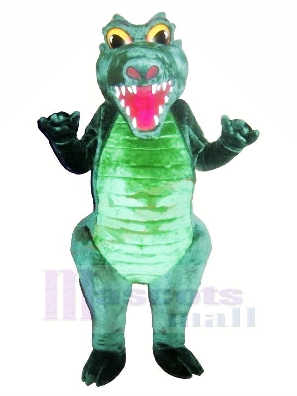 Strong Green Crocodile Mascot Costumes