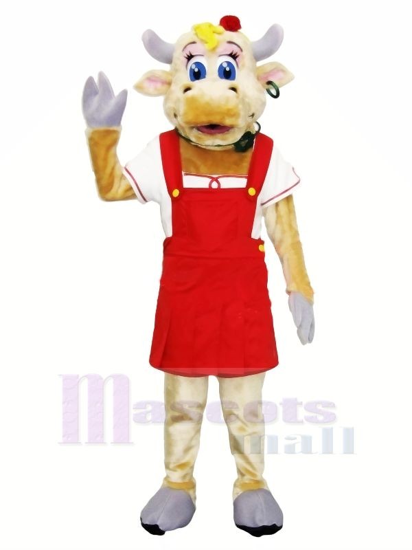High Quality Female Cow Mascot Costumes Adult	