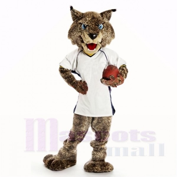 Sport Bobcats with White Shirt Mascot Costumes college