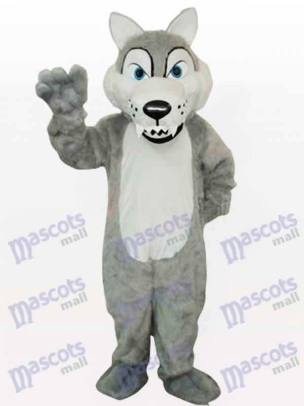 Timber Wolf Adult Mascot Funny Costume