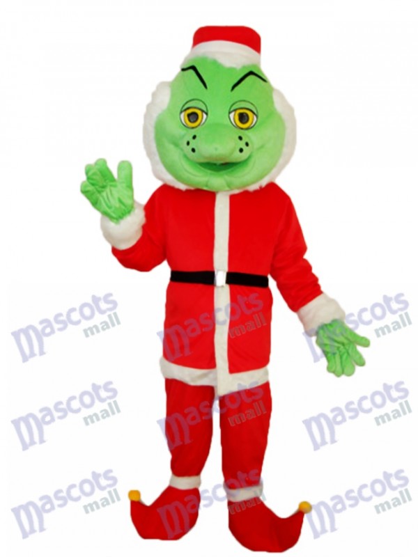 Odd Santa Claus Mascot Adult Costume